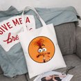 thumbnail image 5 of Bolso de mano con estampado de Disney para mujer, bolsa de lona de gran capacidad, para compras, 2 niñas, 2024, 5 of 5