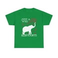 thumbnail image 2 of Elephant Lover Just A Girl Who Loves Elephants T-Shirt, 2 of 2