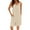Beige, variant on Seductiva Casual Pants for Women Women's Summer Fashionable Casual Solid Color V Neck Loose Pocket Sleeveless Shorts Jumpsuit Soft Leggings for Women 1PC