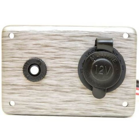 Alumacraft Boat Breaker Panel 2217000907 | 4 1/8 x 2 3/4 Inch 10A 12V