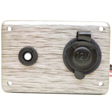 Alumacraft Boat Breaker Panel 2217000907 | 4 1/8 x 2 3/4 Inch 10A 12V