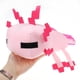 thumbnail image 1 of Peluche de ajolote de Minecraft, juguetes de peluche de ajolote, peluches suaves, regalo kawaii para decoración del hogar, 1 of 5