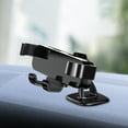 thumbnail image 4 of Puntoco Car Outlet Gravity Car Navigation Phone Holder Aluminum Alloy Gravity Car Phone Holder，Can Rotate At Any Anglereserve Charging Space, 4 of 7