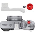 thumbnail image 3 of first2savvv Metal Thumbs Up Grip Hand Grip + Shutter Release Button Compatible 
with Camera Fuji Fujifilm X100V (Red), LrL02, 3 of 19
