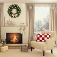 thumbnail image 4 of Latrodar Modern Pillow Red Festive Cushion Upgraded Backrest Pillow Set White 6x10 Inch Home Decor, 4 of 5