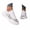 White, variant on XFeng Women's White Lace Sneakers, Breathable Floral Mesh Platform Walking Shoes, Lightweight Casual Lace-Up Tennis Shoes,White,35