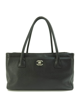 CHANEL Caviar Quilted Small CC Box Shopping Tote Black 1249864