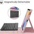 thumbnail image 4 of Timoom Keyboard Case for Samsung Galaxy Tab S6 Lite 10.4'' 2020 Model SM-P610 SM-P615, Soft TPU Back Cover with S Pen Holder Detachable Wireless Bluetooth Keyboard, 4 of 8