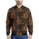 thumbnail image 5 of Sudadera con capucha y cremallera con estampado de dragón chino, chaquetas estampadas en 3D para hombre, chaqueta informal de moda con cuello alto, ropa, 5 of 5