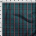 thumbnail image 3 of oneOone Georgette Viscose Fabric Tartan Check Print Fabric By The Yard 42 Inch Wide, 3 of 4