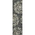 thumbnail image 2 of Nourison Maxell Floral Ivory/Charcoal 2'2" x 7'6" Area Rug, (2x8), 2 of 6