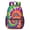 Pink and Yellow, variant on Blue and Black Tie Dye Pattern 17" School Backpacks for Teens,Waterproof Oxford Fabric,S-Shape Padded Straps for School,Travel,Hiking,Camping
