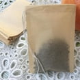 thumbnail image 4 of 300 Unidades Filtros de Té vacías redondos Sunnimix Hierbas Bebidas color blanco Seal Filter Empty Tea Bags, 4 of 8