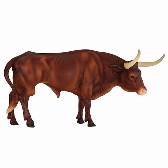 Breyer Traditional Series Texas Longhorn Bull Figurine 11.5 Inch Long 8.5 Inch High Model B TR 10329