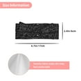 thumbnail image 4 of Fuzoiu Black Scientific Print Baby Bow Headband for Newborns, Baby Girl Head Wrap,Baby Shower Gift,Stretchy Hair Accessories for Newborn Infant Toddlers Kids, 4 of 5