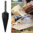 thumbnail image 4 of BESTYASH 1Jgo Broca De Negro Para Taladro De Madera Con Antideslizante Para Dividir Madera Rápida, 4 of 8