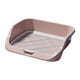 thumbnail image 4 of Inodoro con rejillas de malla, almohadillas para ir al baño para perros de interior, soporte para almohadillas de entrenamiento para mascotas, inodoro Rosa Yinane Bandeja de baño para gatos, 4 of 8