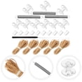 thumbnail image 3 of Miangastore 1 Ensemble Kit de Réparation de Store Plissé Kit de Restauration de Store de Fenêtre de Véhicule Récréatif Pièces de Rechange, 3 of 8