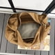 thumbnail image 3 of Bolso bandolera para mujer, bolso de hombro informal a la moda de lona, ​​bolso femenino (caqui) Likrtyny Para Estrenar, 3 of 9