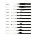 thumbnail image 2 of Twinkseal High Quality Paint Brushes 11pcs Paint Brush Soft Bristle Miniature Detail Art Brush Set for Beginners Amateurs Professionals Supply Paint Brush Set, 2 of 7