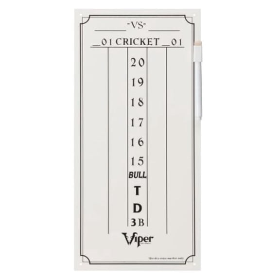 Viper Small Cricket Dry Erase Scoreboard
