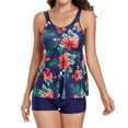 thumbnail image 1 of Daisyyozoid Discount Womens Split Swimwear Split Skirt Cover Boxers, 1 of 5