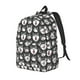 thumbnail image 1 of Balery Husky Mochila Clásica Impresa Básica para Viaje, Mochila Escolar Resistente al Agua, Mochila de Lona con Correas Ajustables-Small, 1 of 5