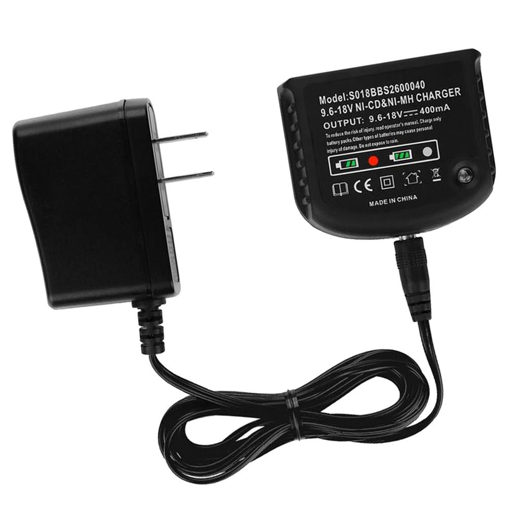 9.6V-18V Ni-Cd & Ni-Mh Battery Charger Replacement Compatible with Black and ... 