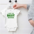 thumbnail image 5 of I Have the Best Brother Cute Sibling Romper Boys or Girls Infant Baby Brisco Brands 12M, 5 of 6