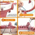 thumbnail image 7 of SENTRO Knitting Machine 40 Needle Knitting Loom Machine, Smart Circular Crochet Machine with Row Counter for Kids,Adults,Knitting Board Rotating Machine Kit for Sweater,Socks,Hats, 7 of 7