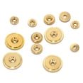 thumbnail image 2 of Elodie 12 Pieces Clock Hand Nut Assortment Brass Components Grandfather Clock Parts, 2 of 8
