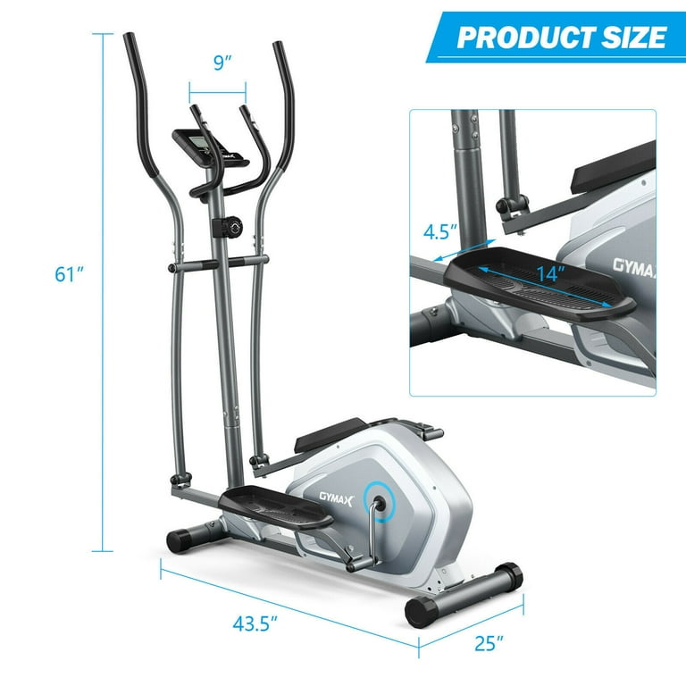 Gymax magnetic elliptical machine new arrivals