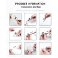 thumbnail image 3 of Airbrush Kit with Compressor,30PSI Cordless AirbrushGun Kit with Air Hose Rechargeable Handheld Airbrush Set for Cake B, 3 of 5