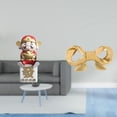 thumbnail image 2 of Estatua de lazo de latón del Dios de para año Nuevo. Tirador de cajón de cocina, bonito tirador de armario, cómoda, tirador de mueble de ba, 2 of 8