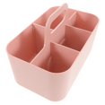 thumbnail image 1 of Multi-Functional Desk Organizer With Handle Plastic Caddy For Office Supplies Makeup Divided Box Cosmetic Container Desktop Storage Basket, 1 of 4