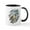 White/Black Inside, variant on CafePress - Torn Wolf Mug - 11 oz Ceramic Mug - Novelty Coffee Tea Cup