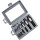 thumbnail image 1 of Juego de extractores de tornillos de acero de aleación para grifo triangular de agua, kit de extracción de tornillos rotos, removedor de tornillos dañados, 1 of 4