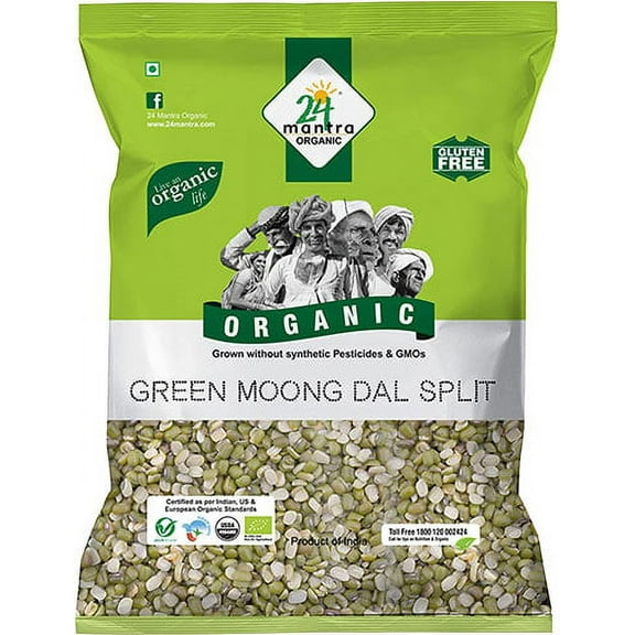 24 Mantra Organic Green Moong Split