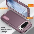 thumbnail image 4 of for Google Pixel 9 Pro Case, Google Pixel 9 Pro Phone Case with Built in Kickstand, Shockproof/Dustproof/Drop Proof Heavy Duty Military-Grade Rugged Protective Cover for Google Pixel 9 Pro,Purple, 4 of 9
