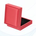 thumbnail image 4 of Coin Display Box Coin Presentation Display Box Coin Box Coin Case with Coin Holder Square Fit 50mm Coin for Silver Dollar Collectors, Red, 4 of 6