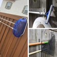 thumbnail image 2 of LOVEVER 2pcs Dual Hook Swimming Pool Pole Holder - Metal  Easy Install for Telescopic Rods  Skimmers  Rakes & More - Essential Accessory for Garden and Pool Enthusiasts, 2 of 6