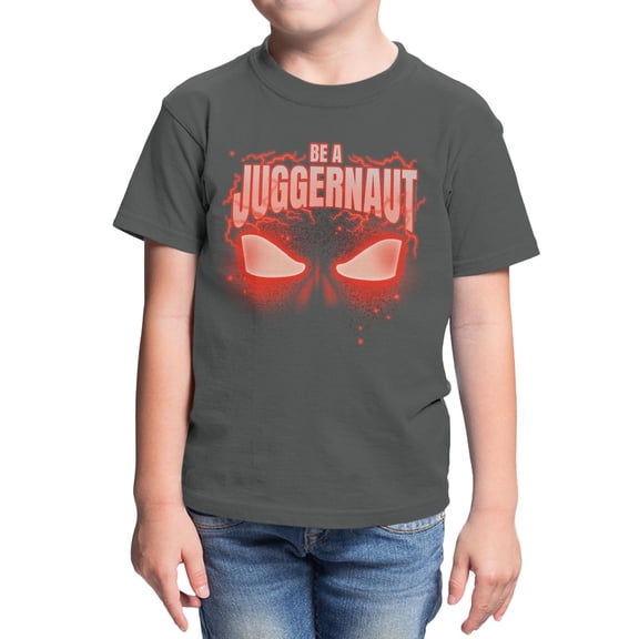 Skibidi Toilet Be A Juggernaut Little Boys Graphic T-Shirt (Charcoal, XS-XL)