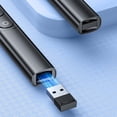thumbnail image 4 of Présentateur Sans Fil Stylo Tournant 2.4G RF Volume Télécommande PPT Présentation USB PowerPoint Pointeur Souris, 4 of 9