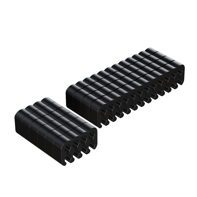 10 Uds peines organizadores de cables accesorios para Cable de extensión de 35mm 8 pines/24 pines JShteea El nuevo