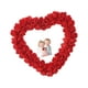 thumbnail image 2 of Corona en forma de corazón para San Valentín, decoración para el día de San Valentín, regalo, guirnalda para el hogar. Rojo, 2 of 9