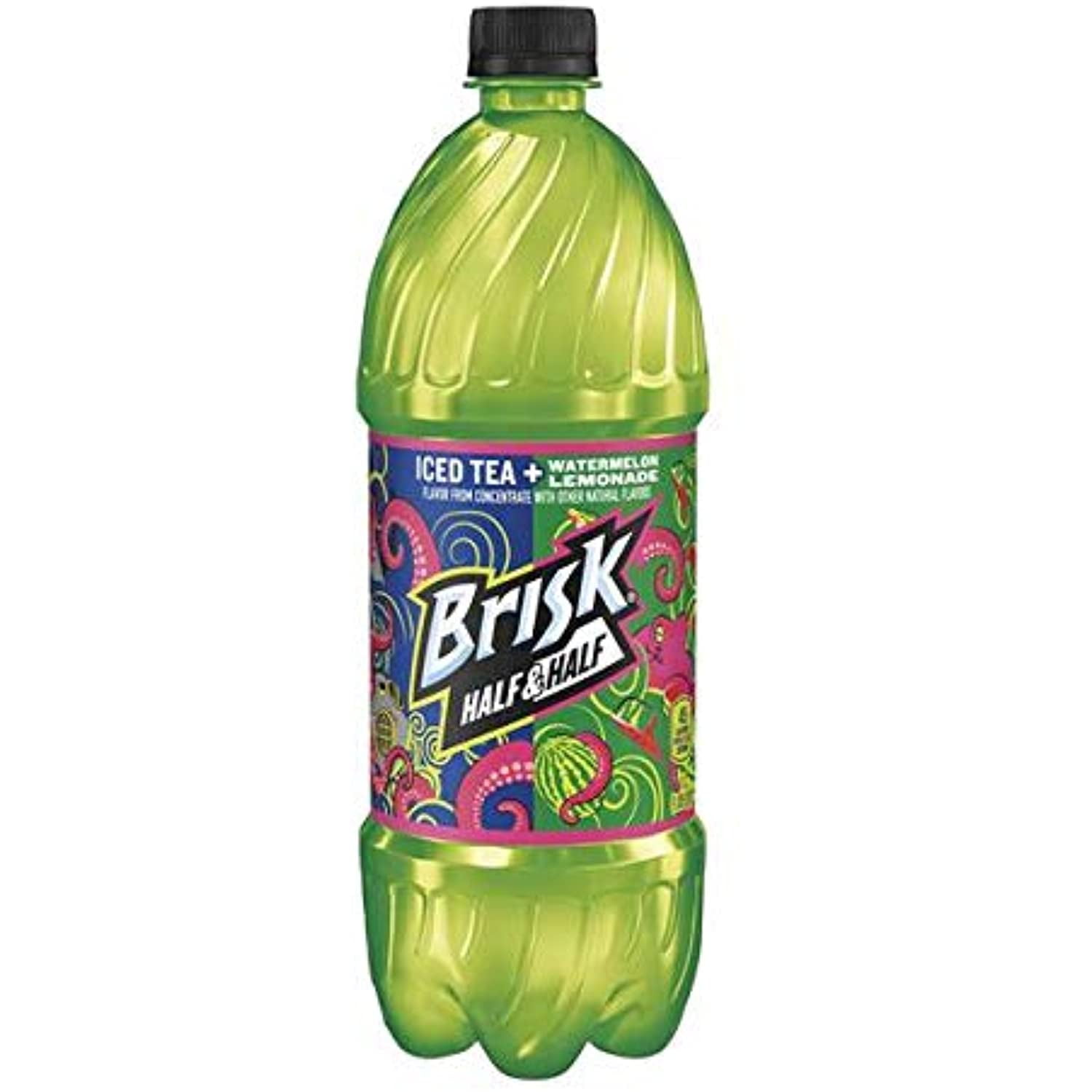 Evaxo Brisk Tea Watermelon Lemonade 1L Plastic Bottle, 15 Per Case