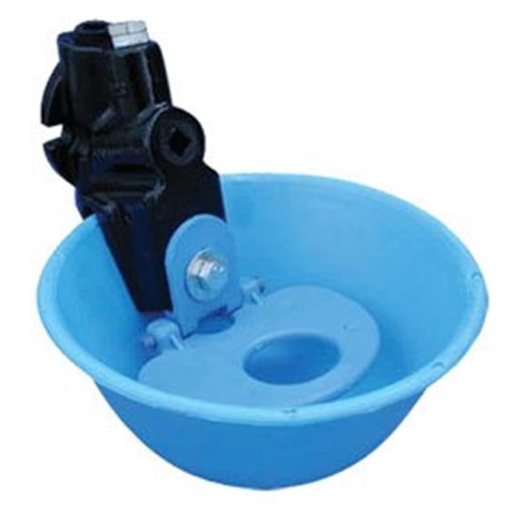 NYLON NOSE PAN WATER BOWL FOR CATTLE BLUE 14 LITERS/MIN