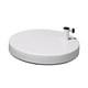 thumbnail image 5 of Base de metal universal para lámpara de mesa Base ponderada Base de lámpara de escritorio redonda de 19 cm para Blanco, 5 of 9