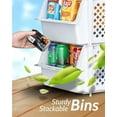 thumbnail image 4 of TidyFriend Stackable Storage Bins for Pantry - 8 Pack Stackable Bins for Organizing Food, Kitchen, and Bathroom Essentials (White), 4 of 7
