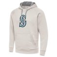 thumbnail image 2 of Men's Antigua Cream Seattle Mariners Victory Pullover Hoodie, 2 of 3